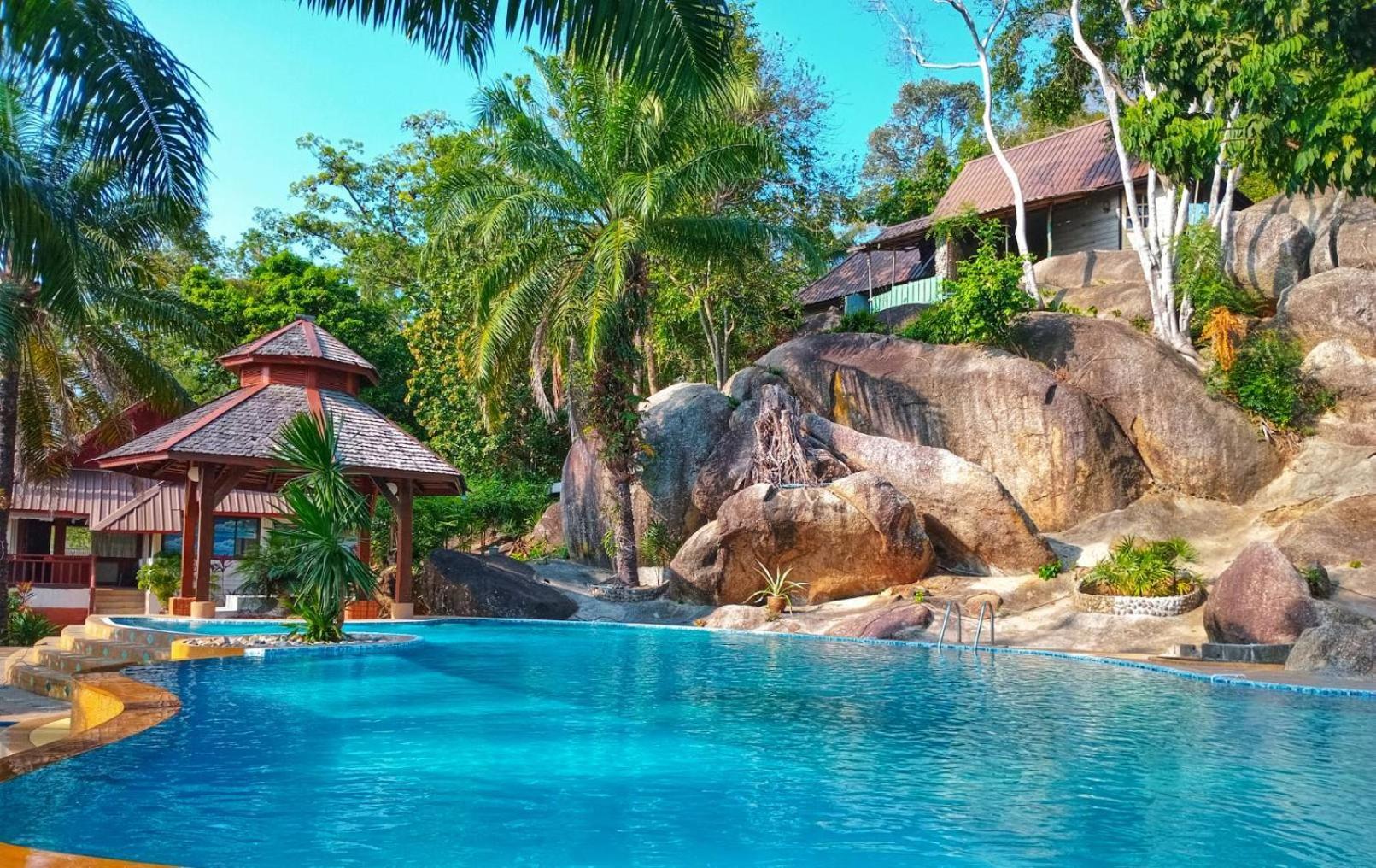 苏梅岛 Samui Wooden Hill酒店 外观 照片