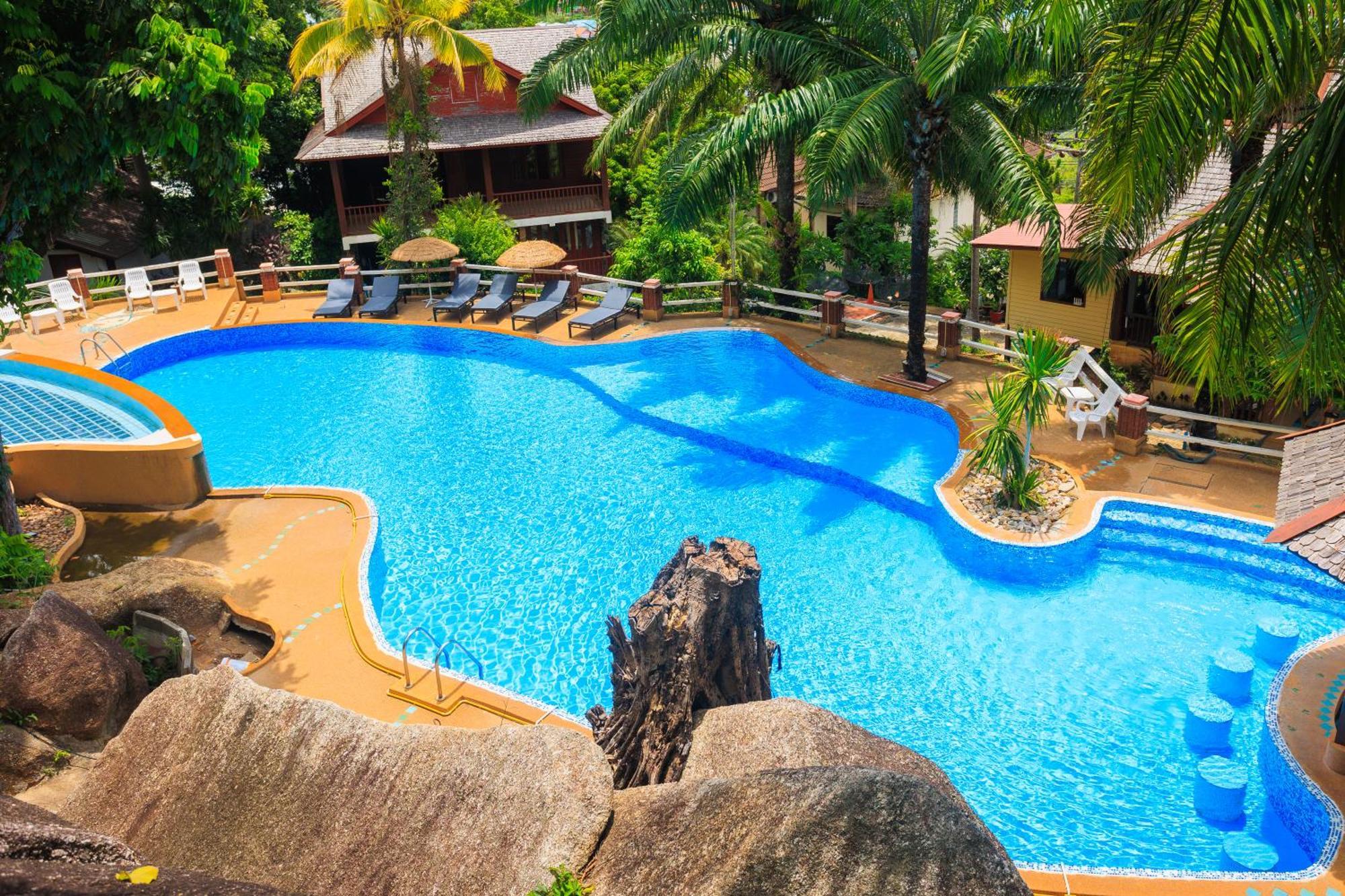 苏梅岛 Samui Wooden Hill酒店 外观 照片